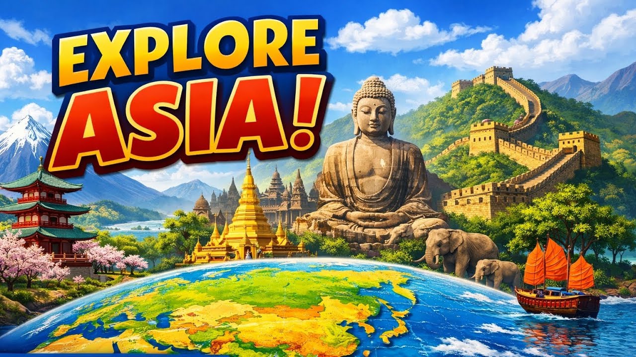 Asia 🌏 Continent | #asia | #continents |