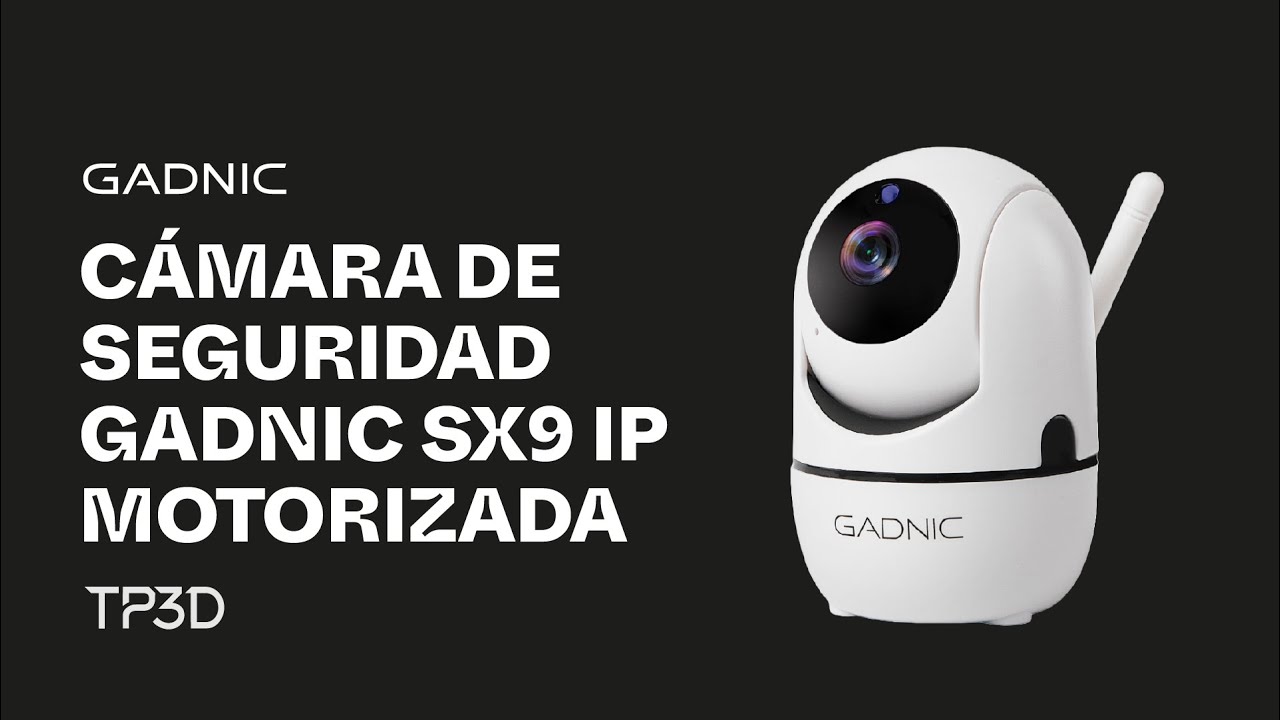 Cámara de Seguridad Gadnic SX9 IP Motorizada WiFi P2P Full Hd Visión Nocturna