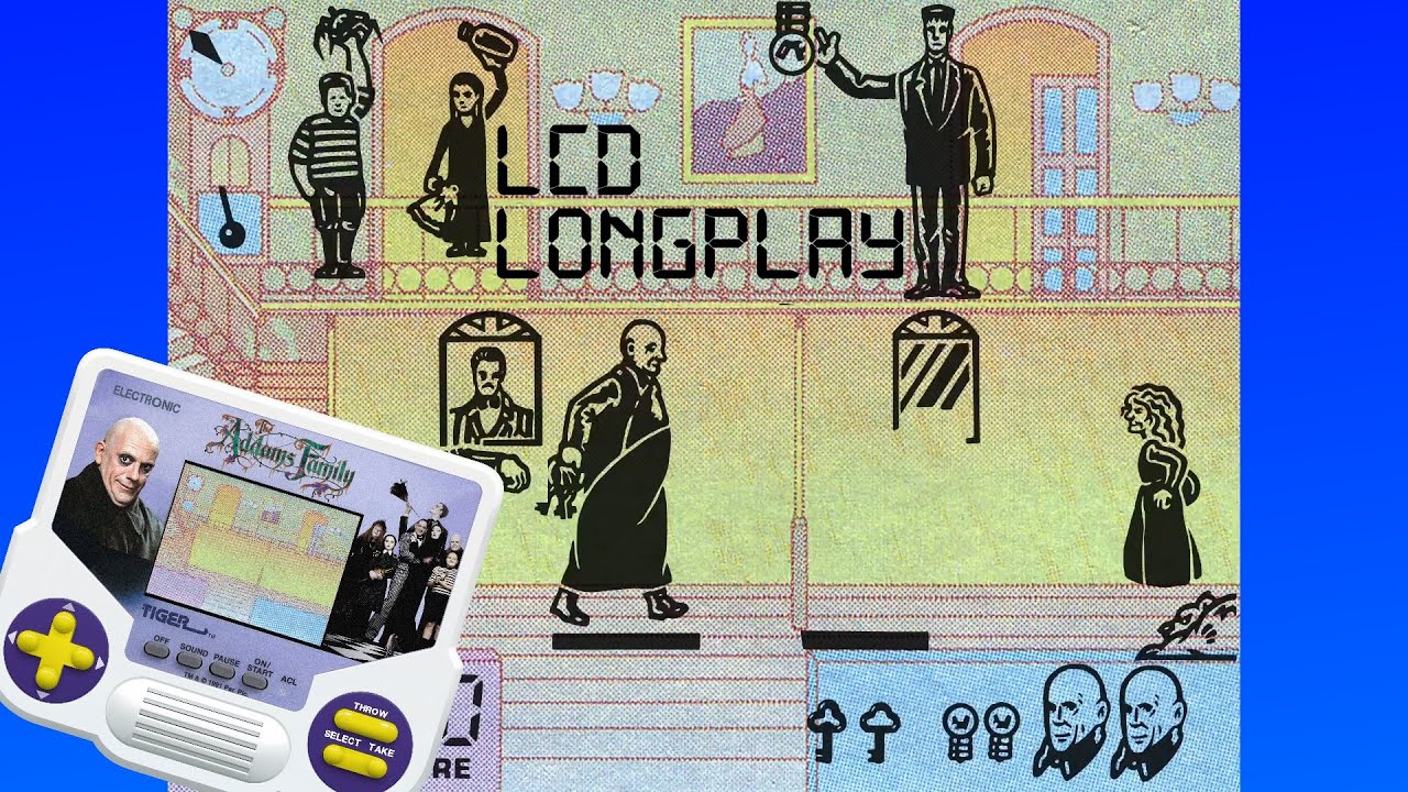 LCD Longplay - The Addams Family (Tiger Electronics 1991)