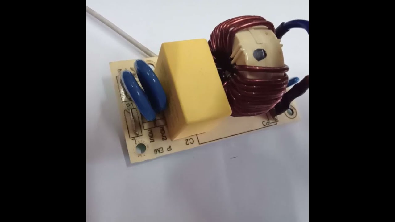 Reverse-engineering the Input EMI filter of Online UPS.