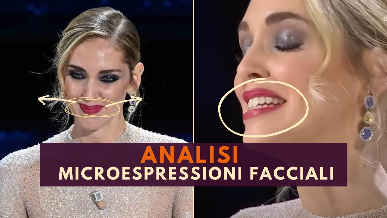 Il monologo di Chiara Ferragni è sincero? -  Analisi microespressioni