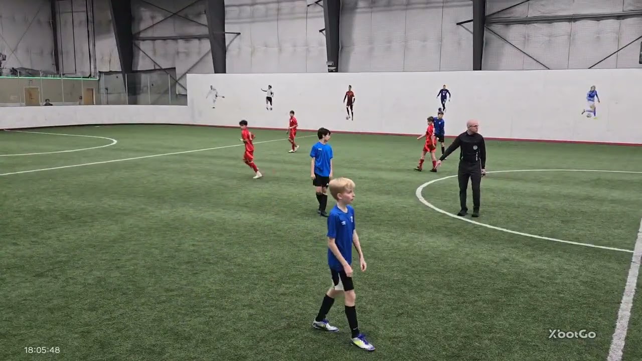 Indoor Soccer Match / Winter Season