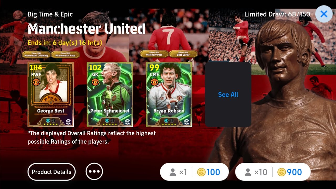 Manchester United pack opening #efootball #pes 