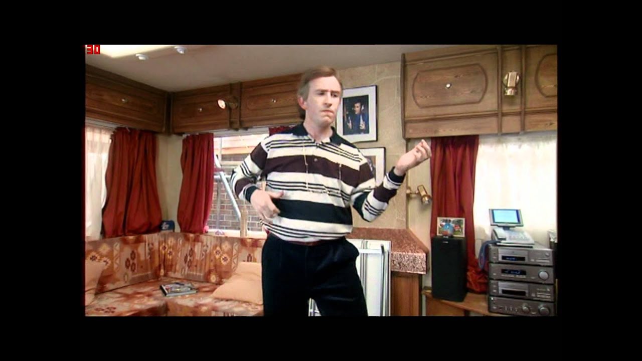 The Alan Partridge Air Bass Dance