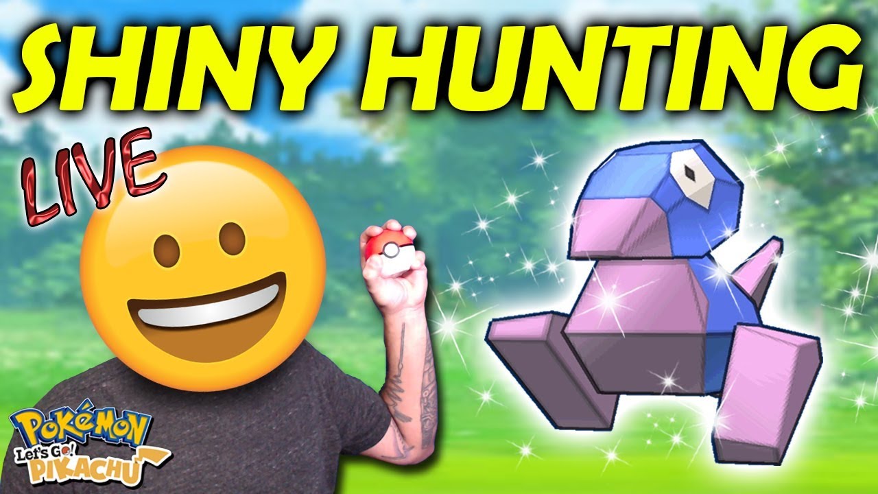POR FIN SHINY PORYGON!!! | 3 SHINIES EN DIRECTO | POKÉMON LET'S GO PIKACHU