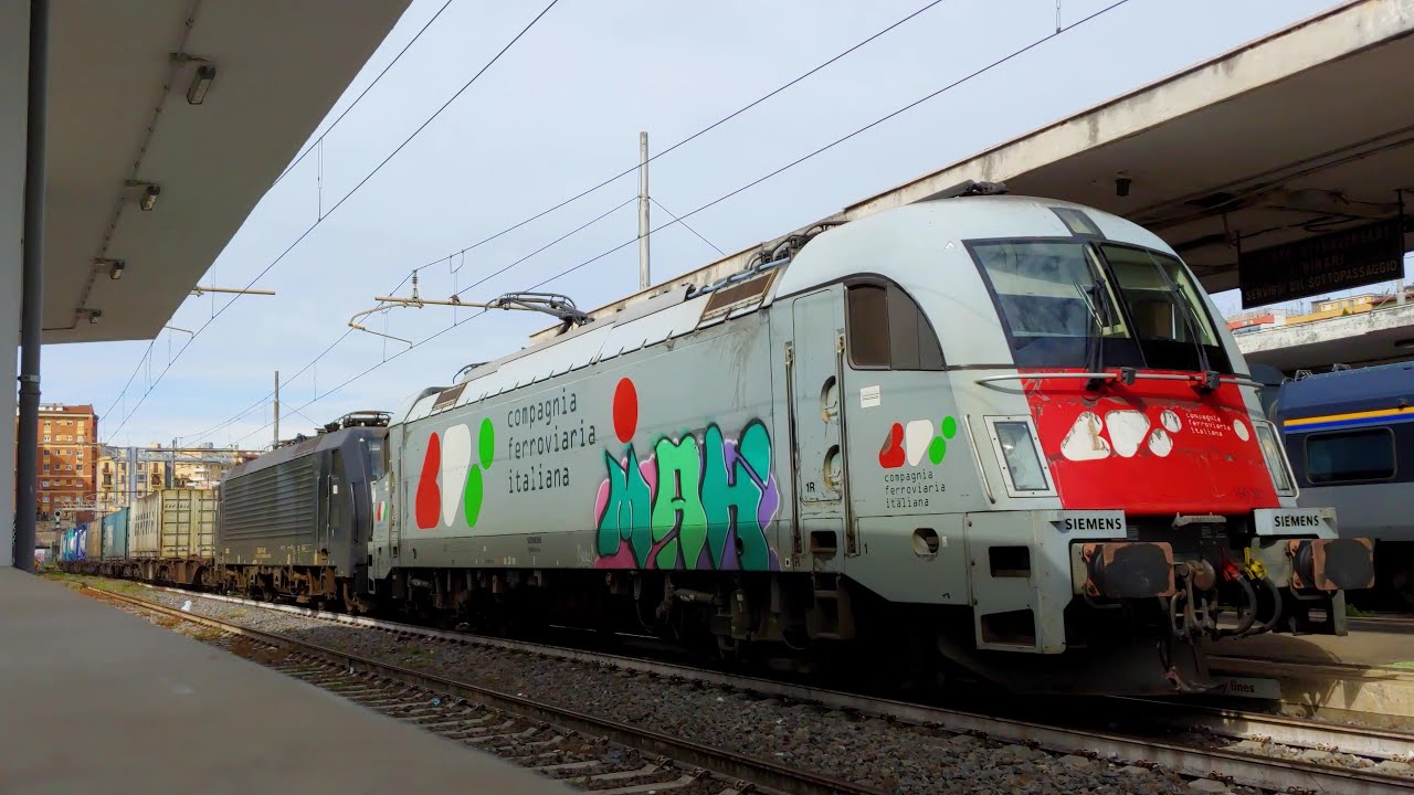 TRENI MERCI ORDINARI E DEVIATI sulla linea Tirrenica! [PARTE 5]