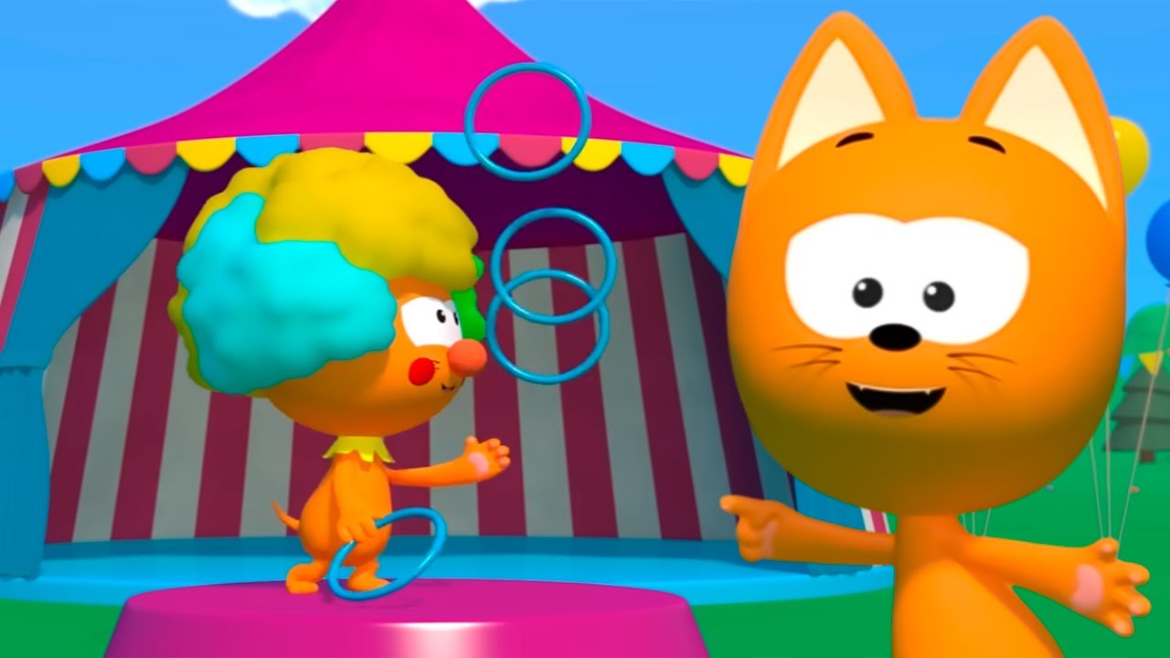 Кот и волшебные яйца! Meow Kitty बादल से गिरे फल | Cartoons anak-anak • बच्चों के लिए