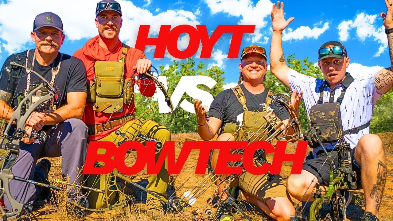 Командный поединок по стрельбе из лука Bowtech против Hoyt