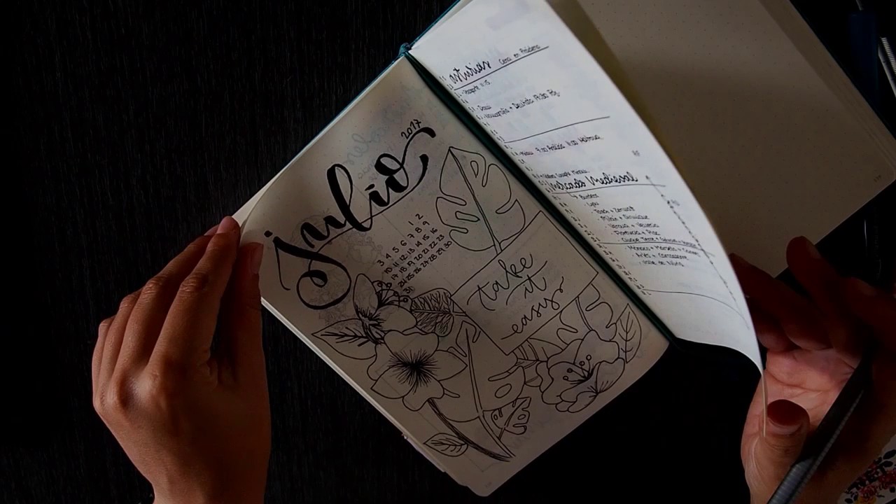 Bullet Journal - Agosto