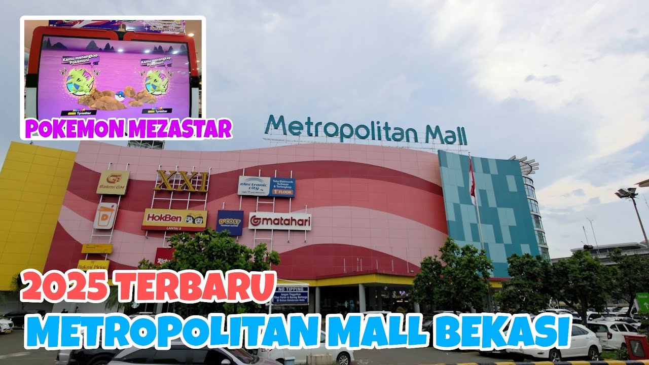 REVIEW Metropolitan Mall Bekasi 2025 Terbaru | Mall Pertama di BEKASI & Bermain Pokemon Mezastar