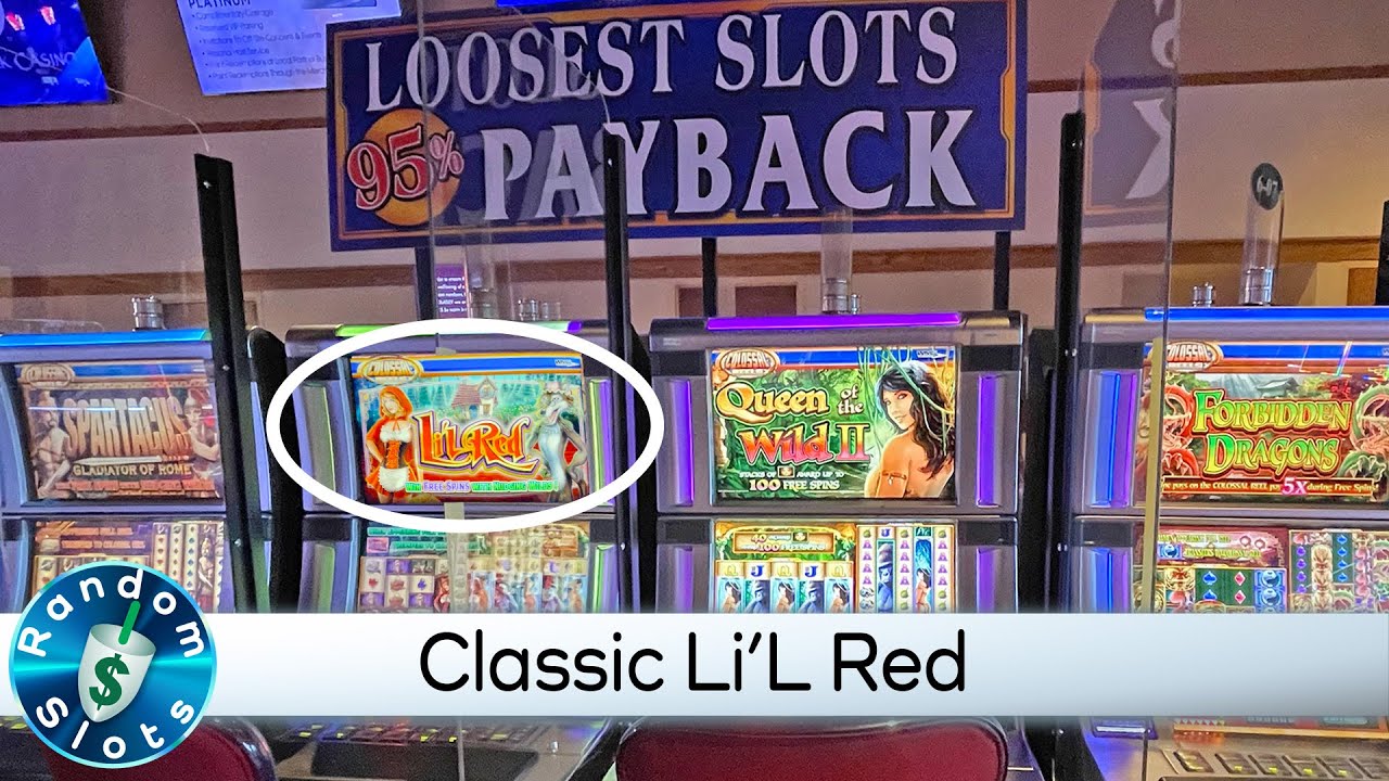 Lil Red Classic Colossal Reel Slot Machine