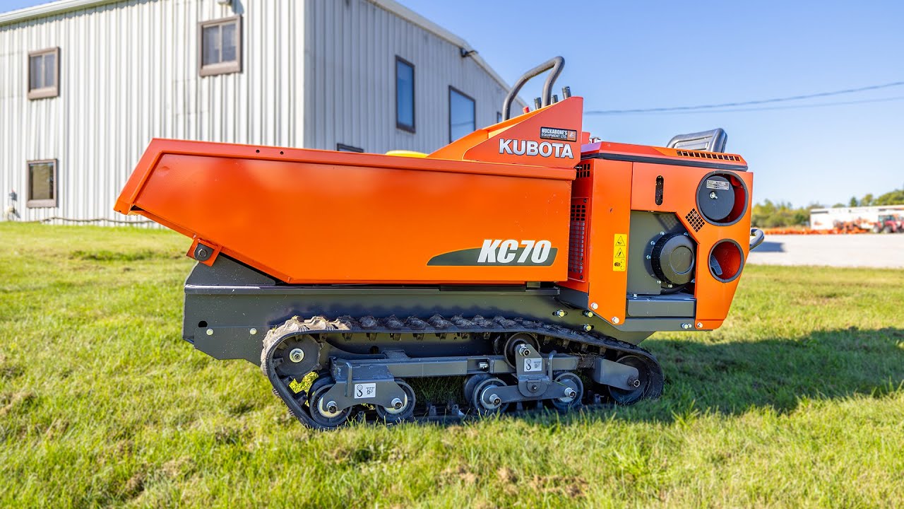 Kubota KC70 Track Carrier - Who Is It For?