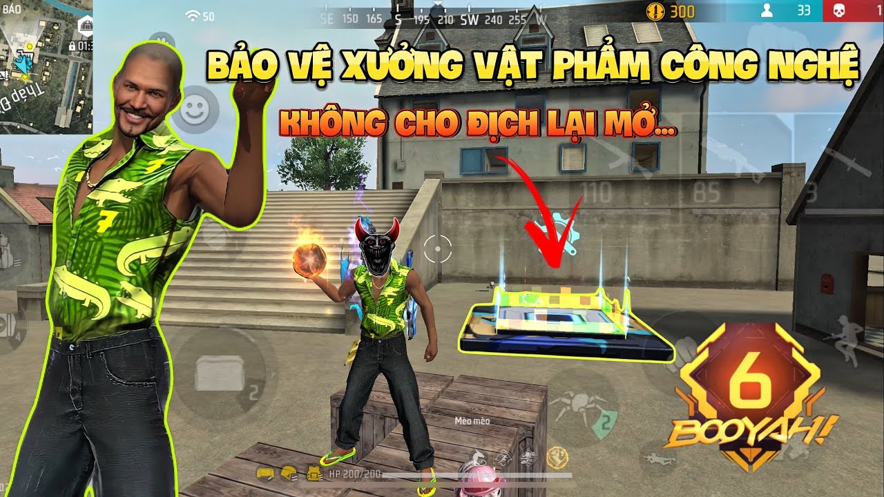 Bảo Vệ Xưởng Vật Phẩm Công Nghệ Khỏi Những Kẻ Địch 
