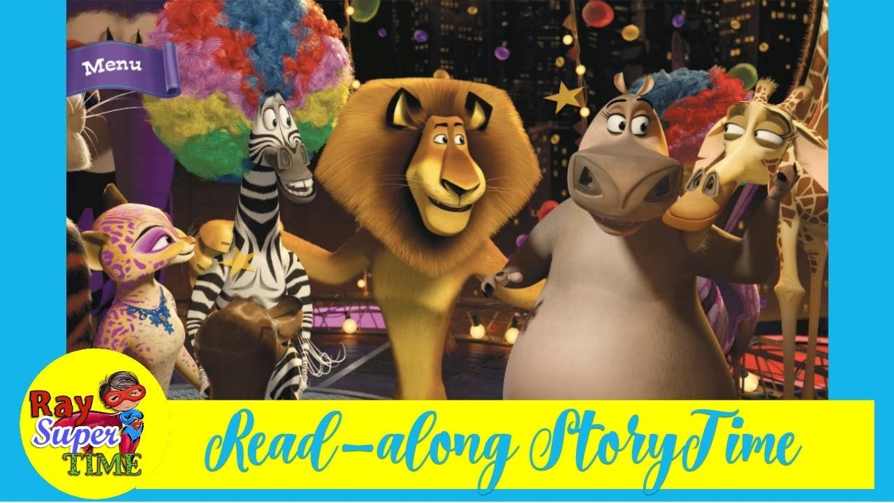 Madagascar 3 app Book by iStoryTime Story Time Read Along