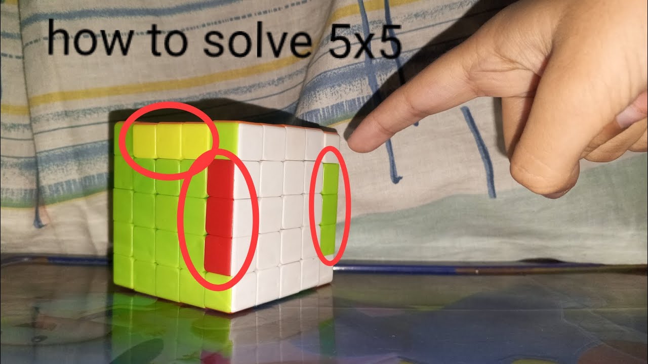 5x5 how to solve 5x5 