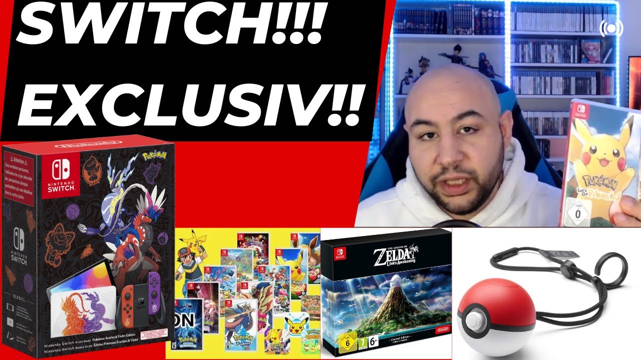 MEINE NINTENDO SWITCH EXCLUSIV SPIELE !!!! CEEDOG PACKT AUS !!!