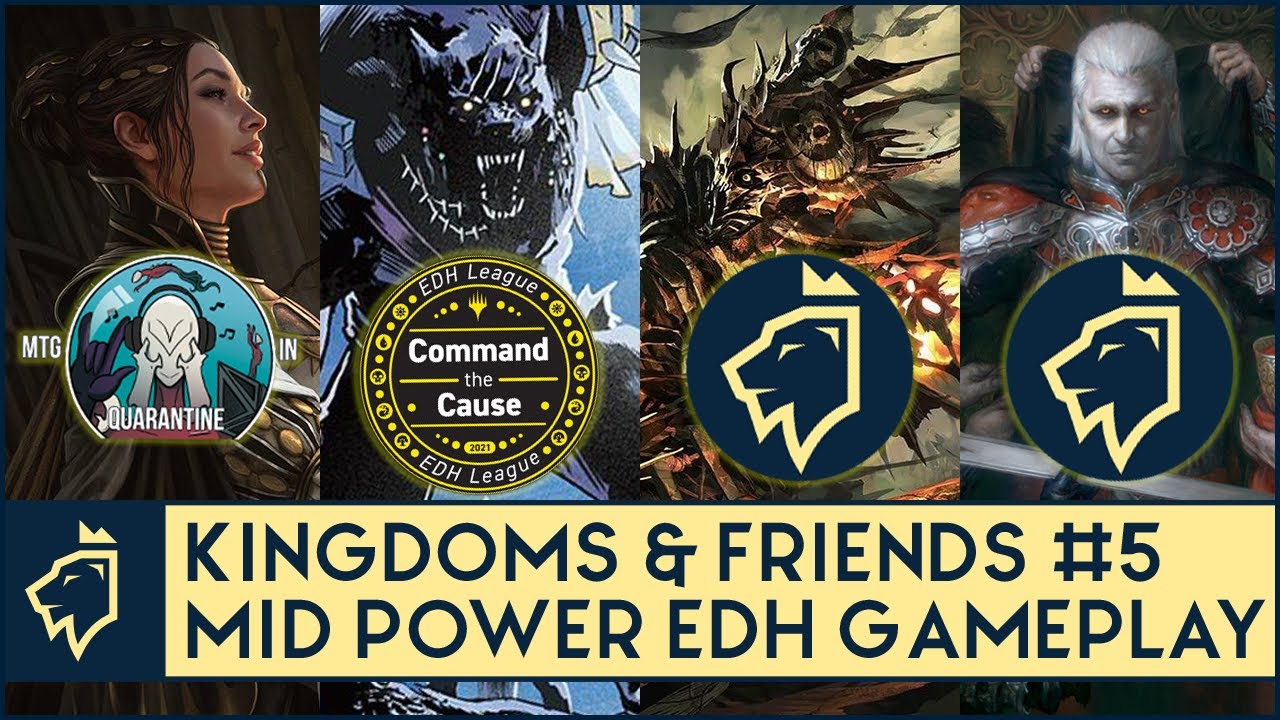 Teysa v Tovolar v Thraximundar v Edgar | K&F E5 | MTGinQuarantine & Command theCause | EDH Gameplay