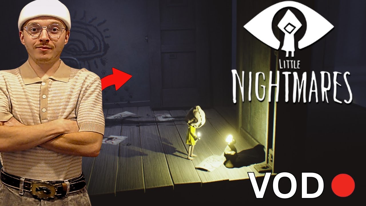 BEATING LITTLE NIGHTMARES IN ONE STREAM | ayofatnap VOD