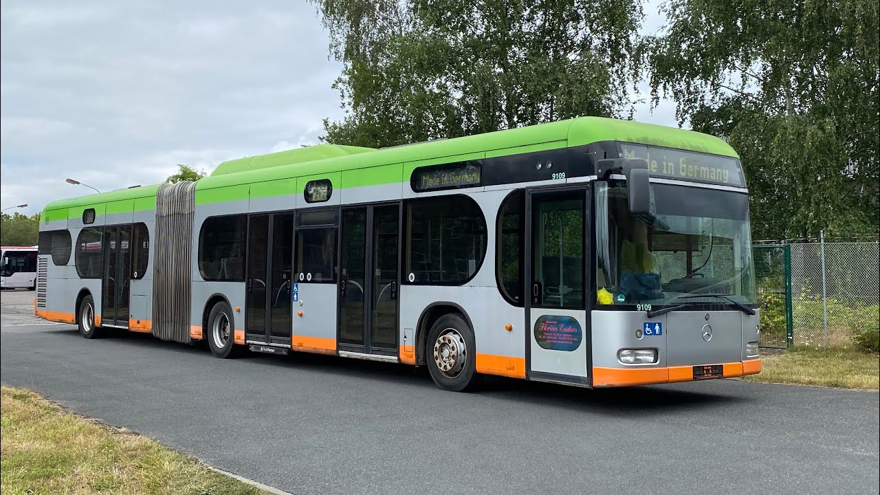 [Enders] Mitfahrt im Ex üstra 9109 Gasgelenkbus.