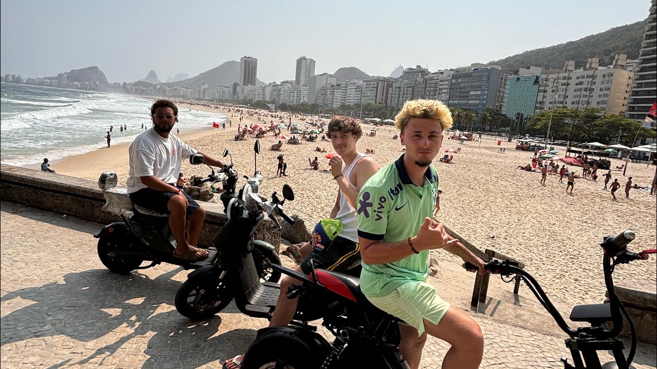 LE BRÉSIL C'EST GTA ! 😱🇧🇷 (course-poursuite, Shawn Mendes à la plage, teinture, Maracanã...)