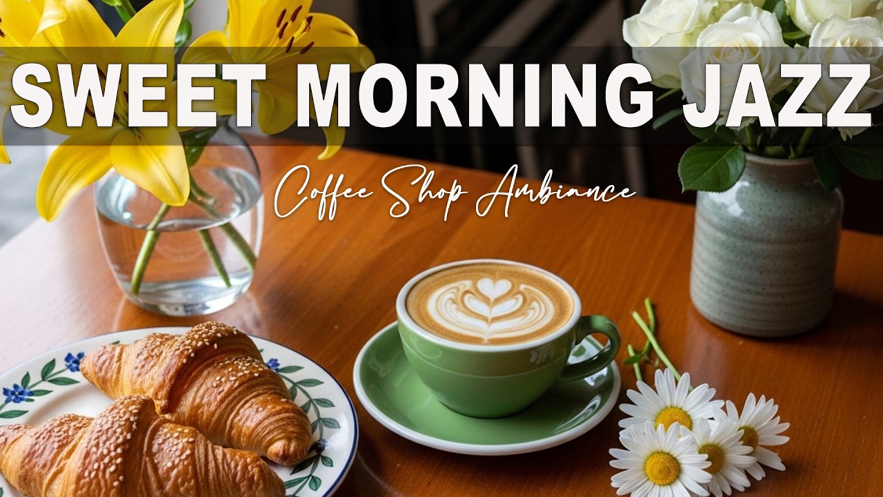 Sweet Morning Jazz☕ Coffee Shop Ambiance - Elegant Bossa Nova Instrumental for Relaxation