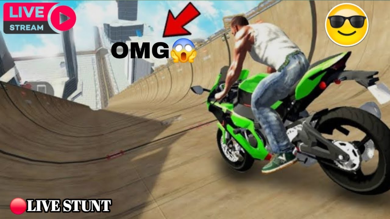 Indian bike driving 3d live stunt 😱 live stream 🛑