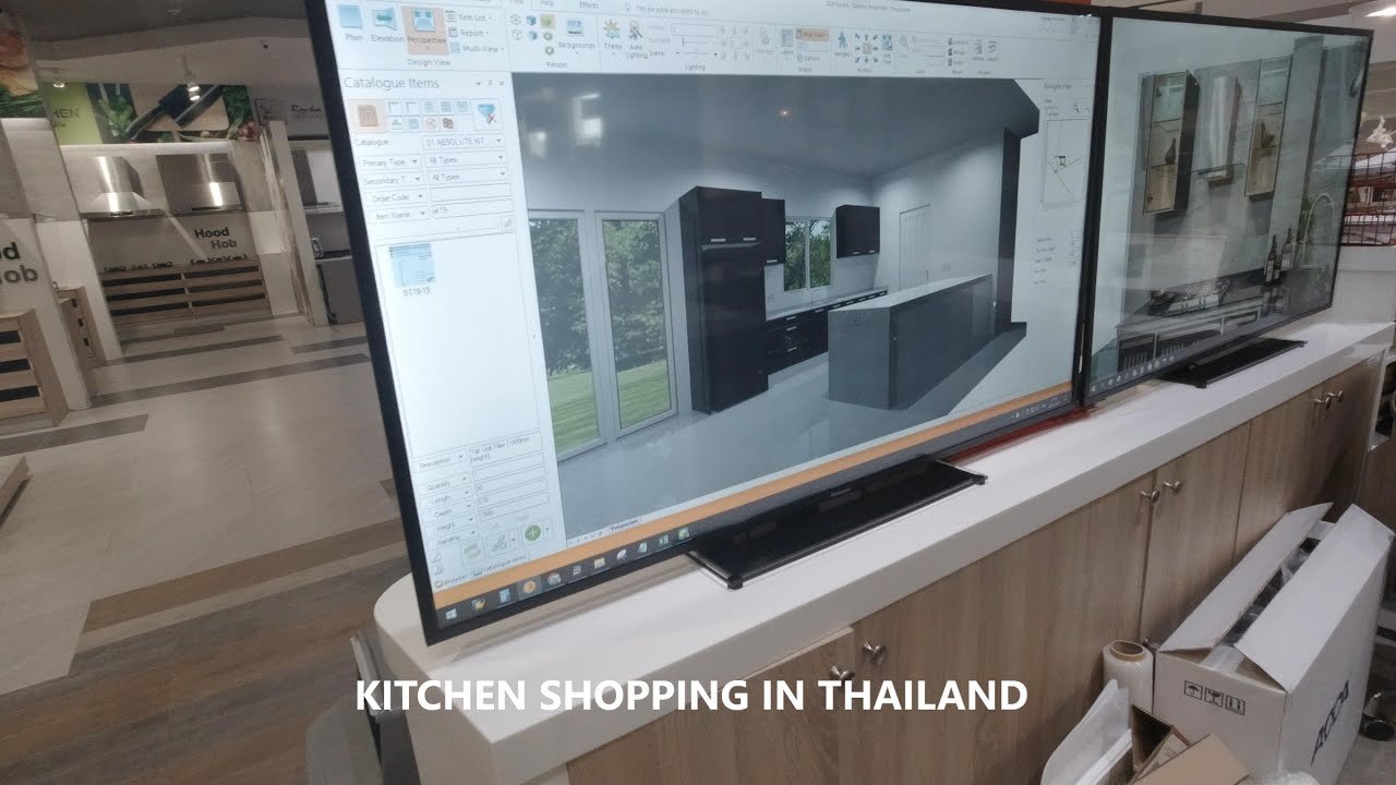 KITCHEN SHOPPING IN THAILAND