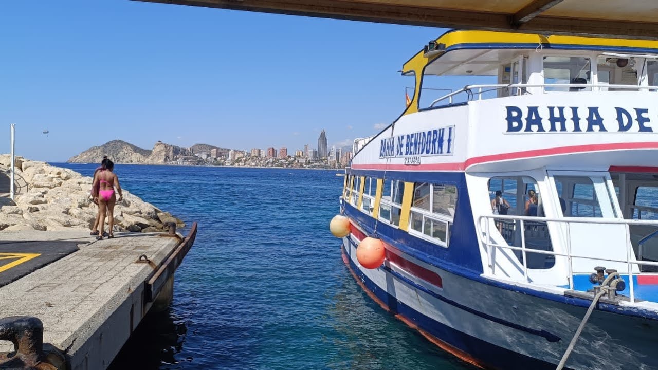 Boat Trip to Benidorm Island/ Peacock Island August 2024