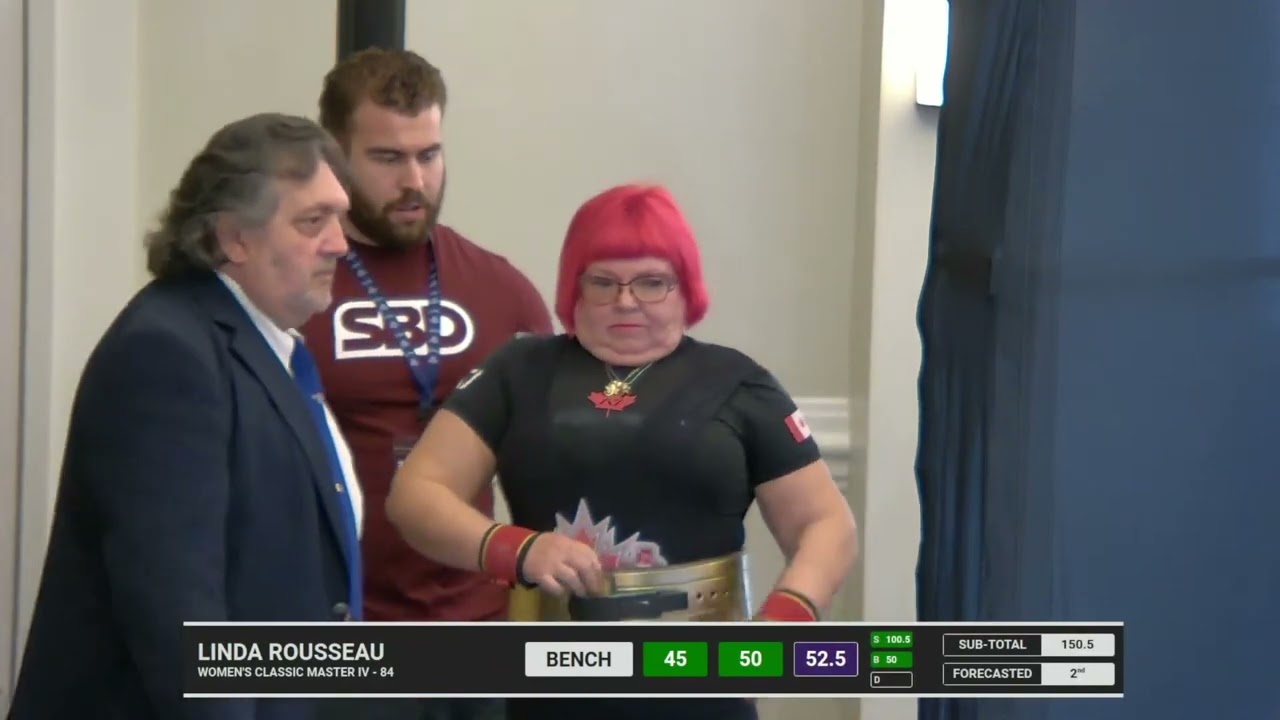 Linda Rousseau  at 20th Annual IPF/NAPF Powerlifting Championships
