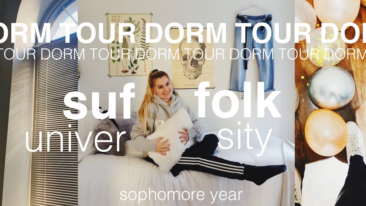 SUFFOLK UNIVERSITY DORM TOUR || sophomore year housing