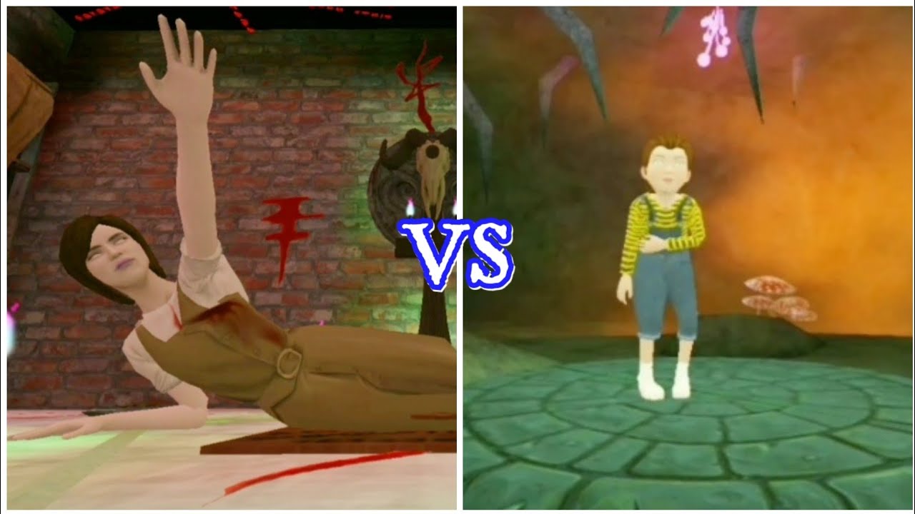 Good Ending Battle | Scary Doll VS The Curse of Evil Emily