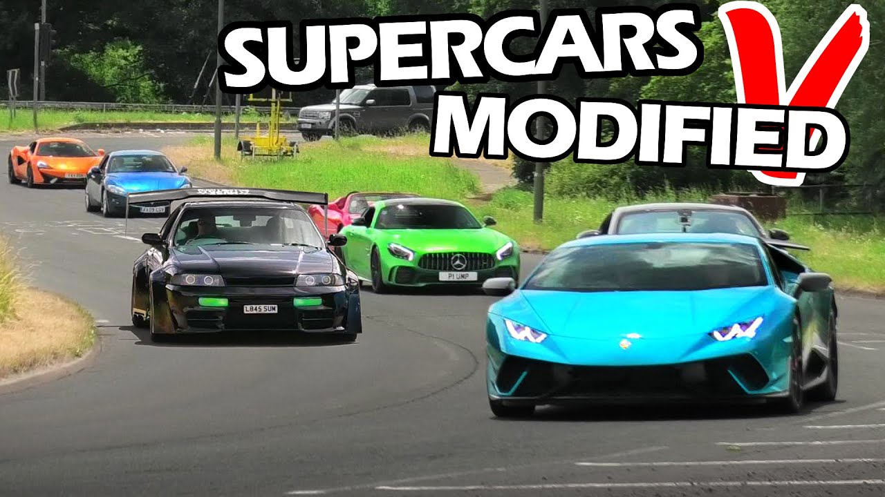 Drive-By Car Show - Supercars vs. Modified!