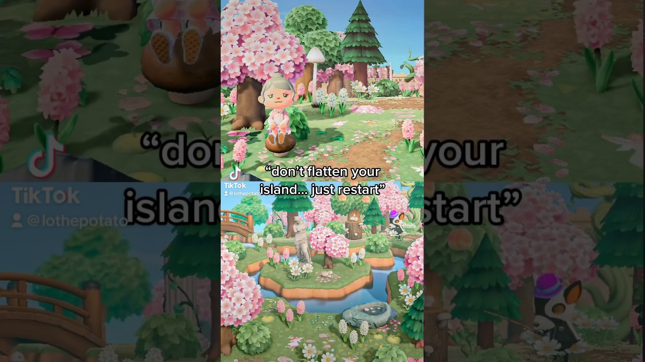 just thinking about it&hellip; 👀 #acnh #animalcrossing #cherryblossom #nintendoswitch #gaming #nintendo