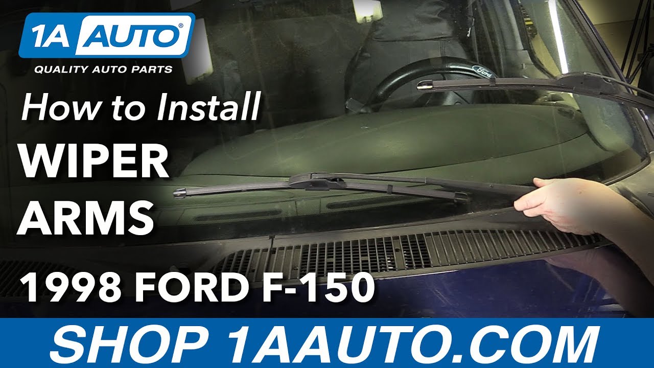 How to Replace Windshield Wiper Arms 97-03 Ford F-150