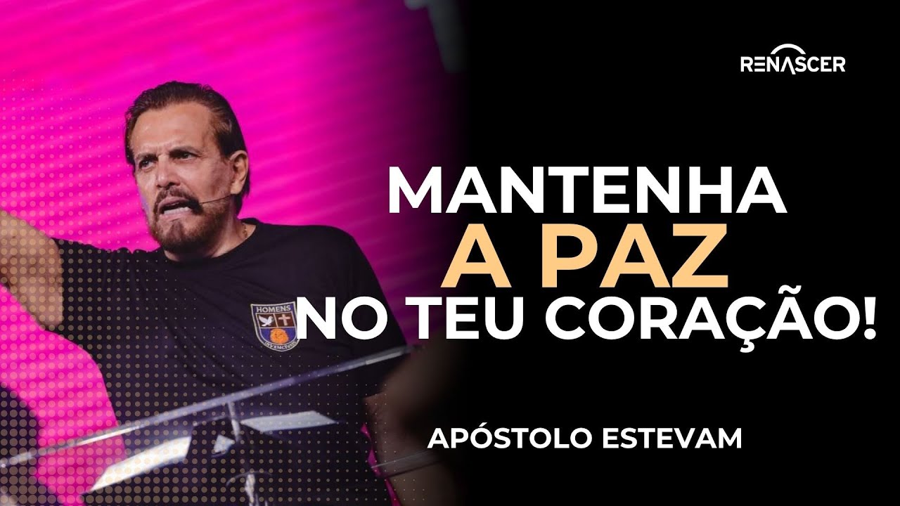 TUA ANSIEDADE N&Atilde;O PODE TE VENCER! | AP&Oacute;STOLO ESTEVAM HERNANDES