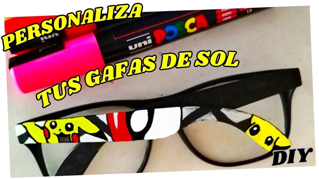 😎🔨【  Cómo HACER tus GAFAS de SOL PERSONALIZADAS】😎