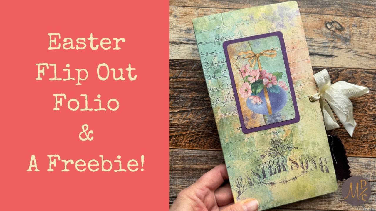 Quick and Easy Easter Folio and a Freebie!
