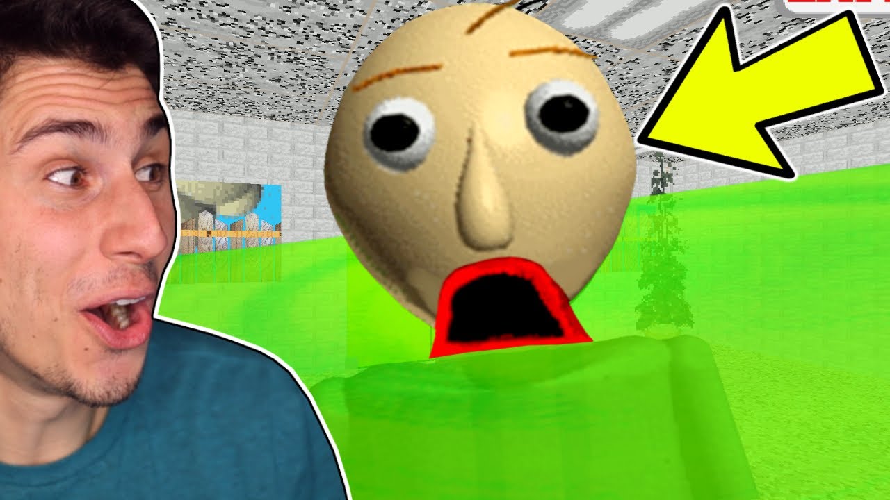 Я залил школу Балди слизью! | Baldi's Basics