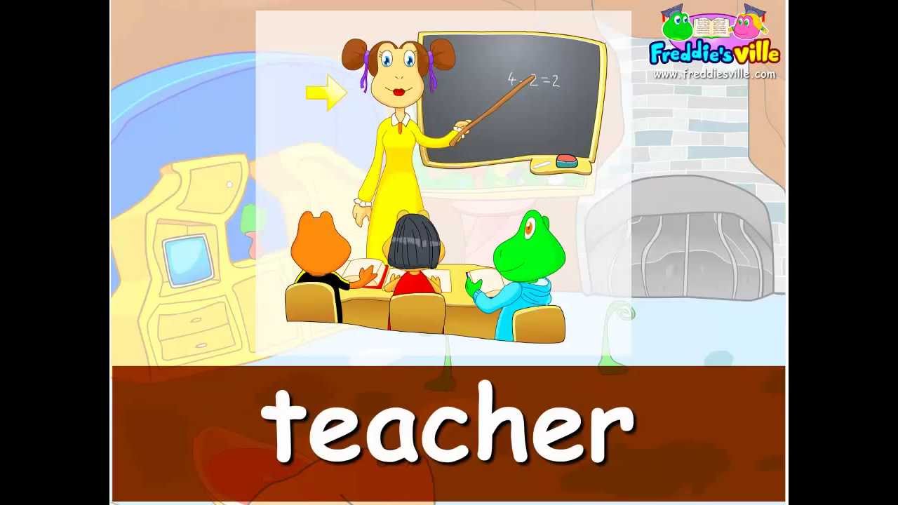 Jobs Vocabulary, Sentences Lesson, English for Kids