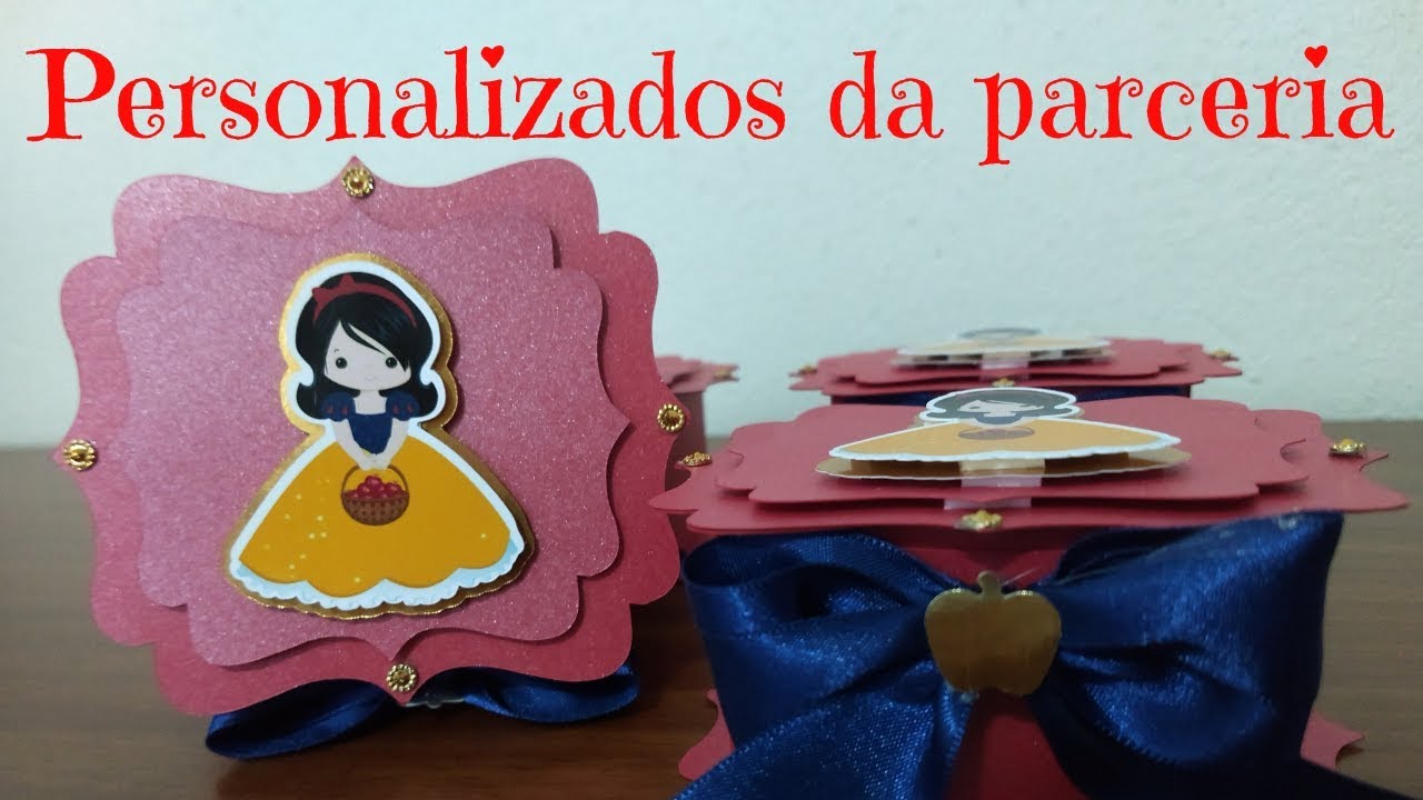 FESTA BRANCA DE NEVE - PERSONALIZADOS DA PARCERIA