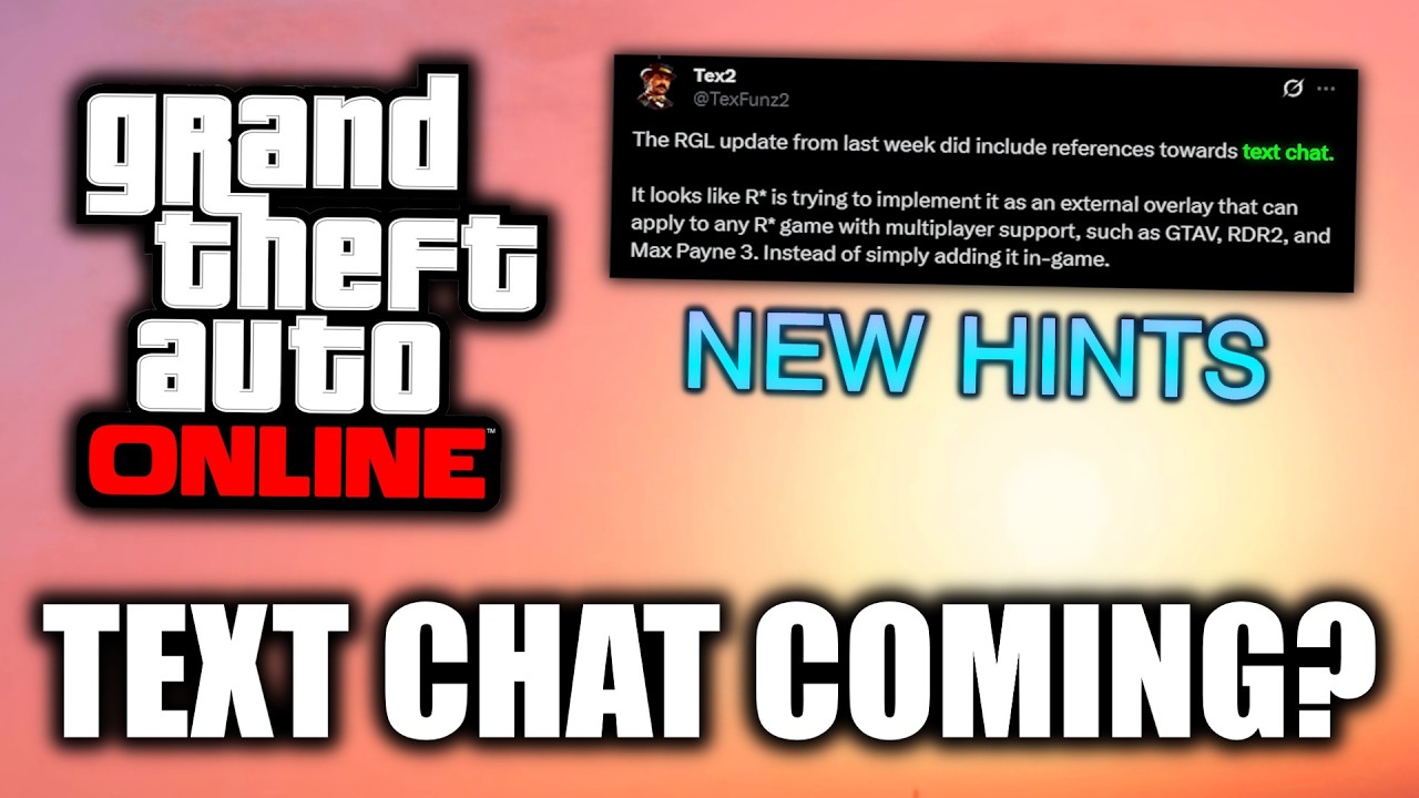 GTA Online: We Might FINALLY Be Getting a NEW PC Text Chat Feature...