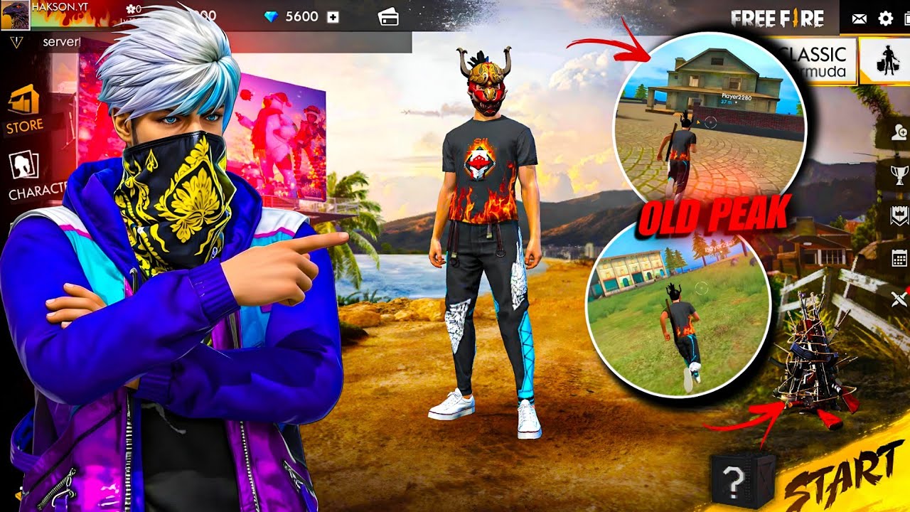 Free Fire But Old 2018 Free Fire Gameplay 😱