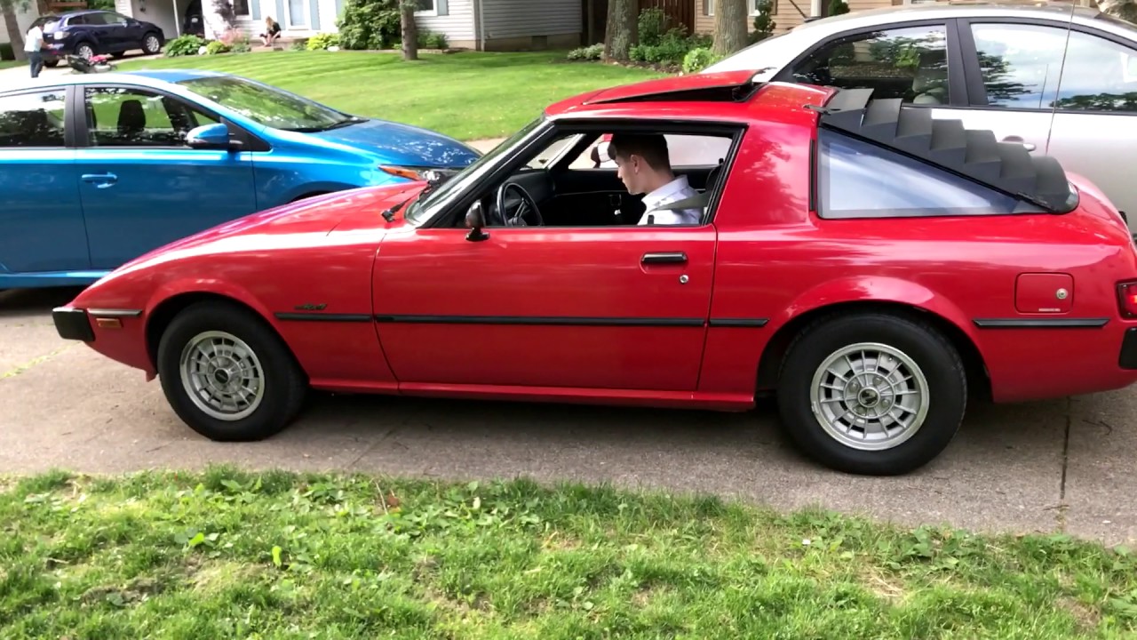 Mark's 1980 Mazda RX7 - short tour and quick ride