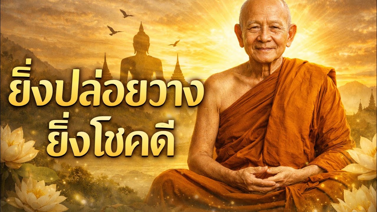 ทำไมบางคนยิ่งปล่อยวาง ยิ่งโชคดี | ฟังแล้วชีวิตจะเปลี่ยนทันที##ธรรมะ #สงบใจด้วยเสรยงธรรม