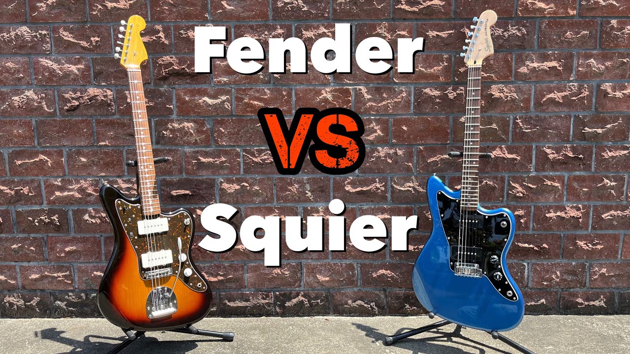 Fender JM66 vs Squier Affinity Jazzmaster ジャズマスター比較！