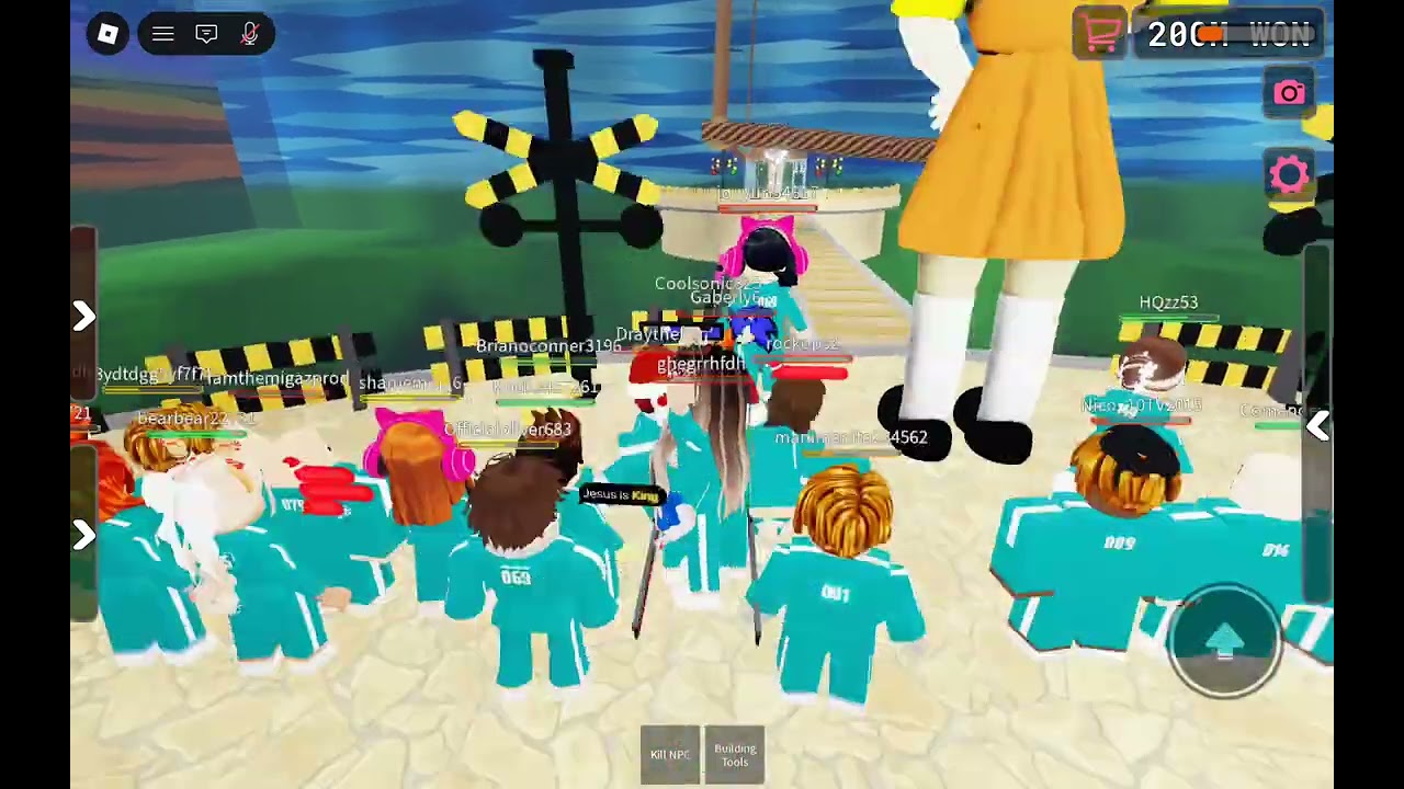 Playing squid games but with NPCs I was the only person in the game hope you enjoy