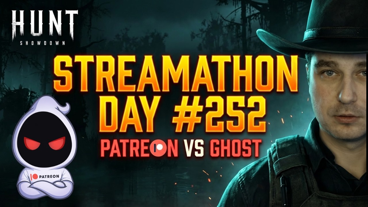 Hunt Showdown LIVE — Streamathon Day 252: Patreon Kill Race vs Me in Bounty Hunt! ⏱️