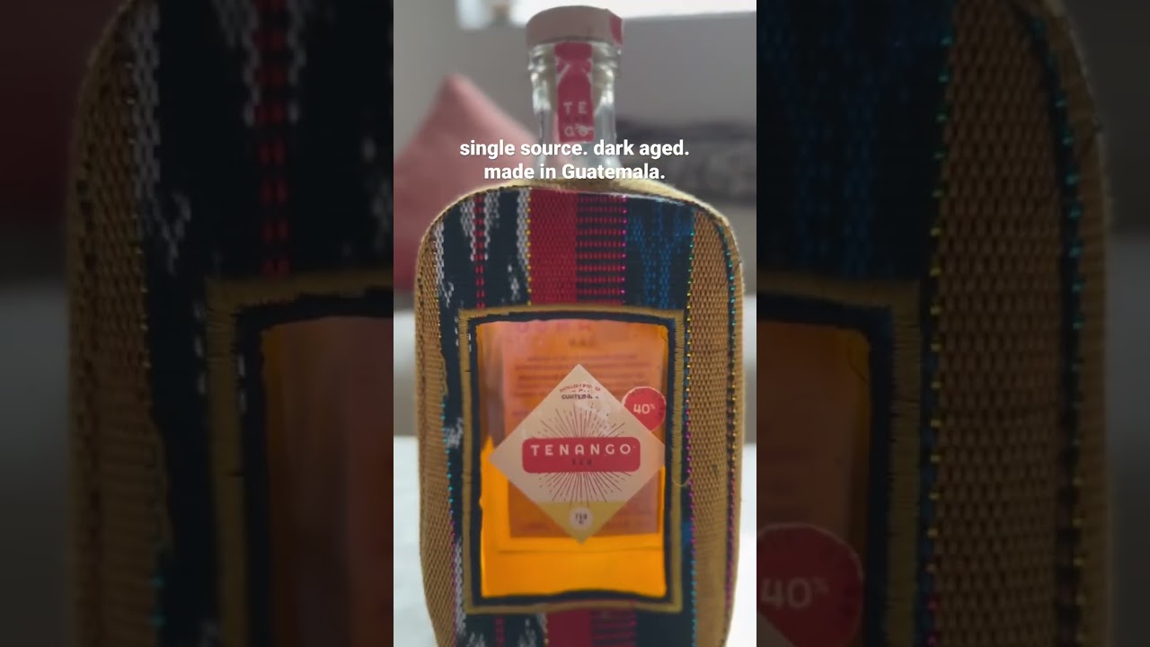 Get your glasses ready 🥃 #shorts #newproducts #rum #rumdrinks #guatemala #fypシ゚viral #areyouready
