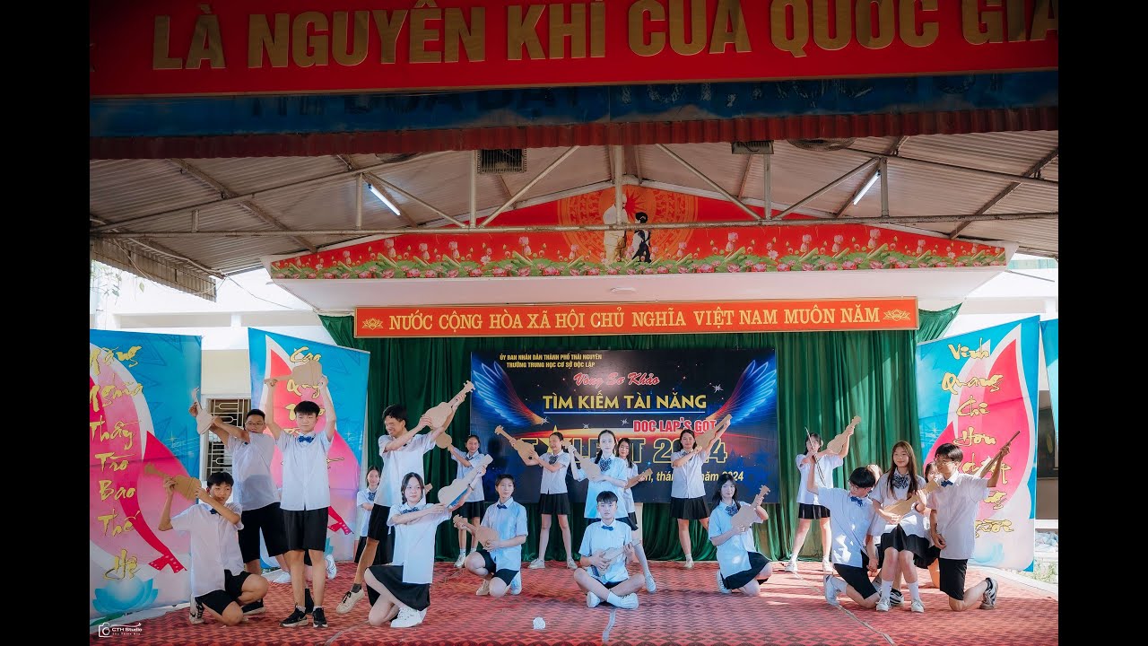 Trường THCS Độc Lập-Vòng sơ khảo tìm kiếm tài năng - 9A2 - Lớn rồi còn khóc nhè