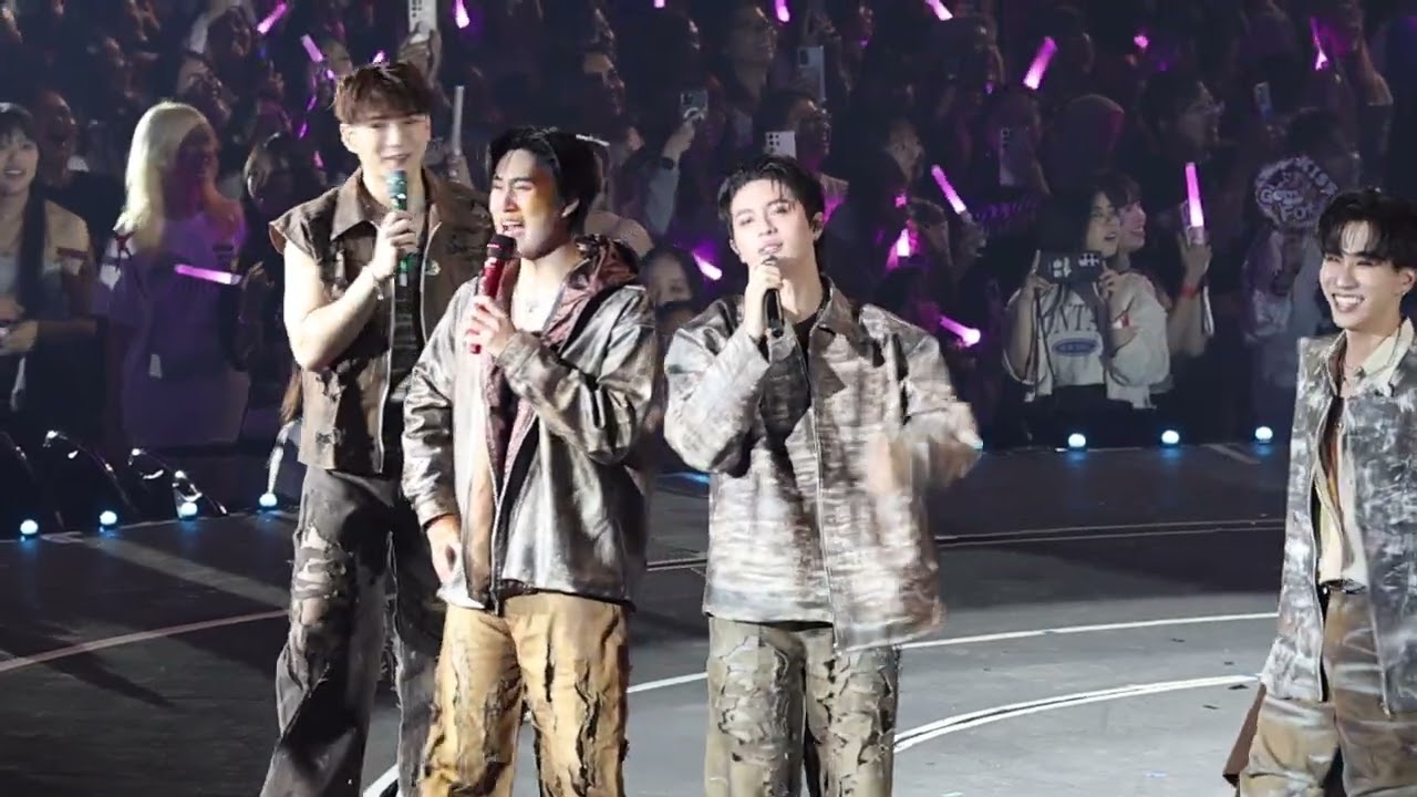 แกงค์ BRO เมดเลย์ เพลง อย่างน้อย เพียงกระซิบ Music lover คุกเข่า  GFRunTheWorldConcertD2